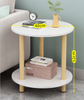 Simple Bedroom Furniture Home Solid Wood Side Table