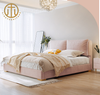 Nordic Modern Minimalist Technology Fleece Fabric Bed For Bedroom