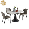 Italian Minimalist Rotatable Slate Dining Table For Dining Table