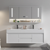 Modern Slate Multicolor Rectangular Bathroom Cabinet Bathroom