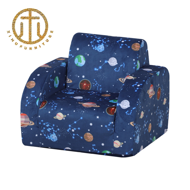 Simple Children′s Starry Sky Wind Multifunctional Folding Sofa