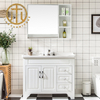 European New Zealand Pine High Quality Customizable Home Bathroom Cabinets