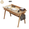 Simple Home Student Solid Wood Leg Study Desk