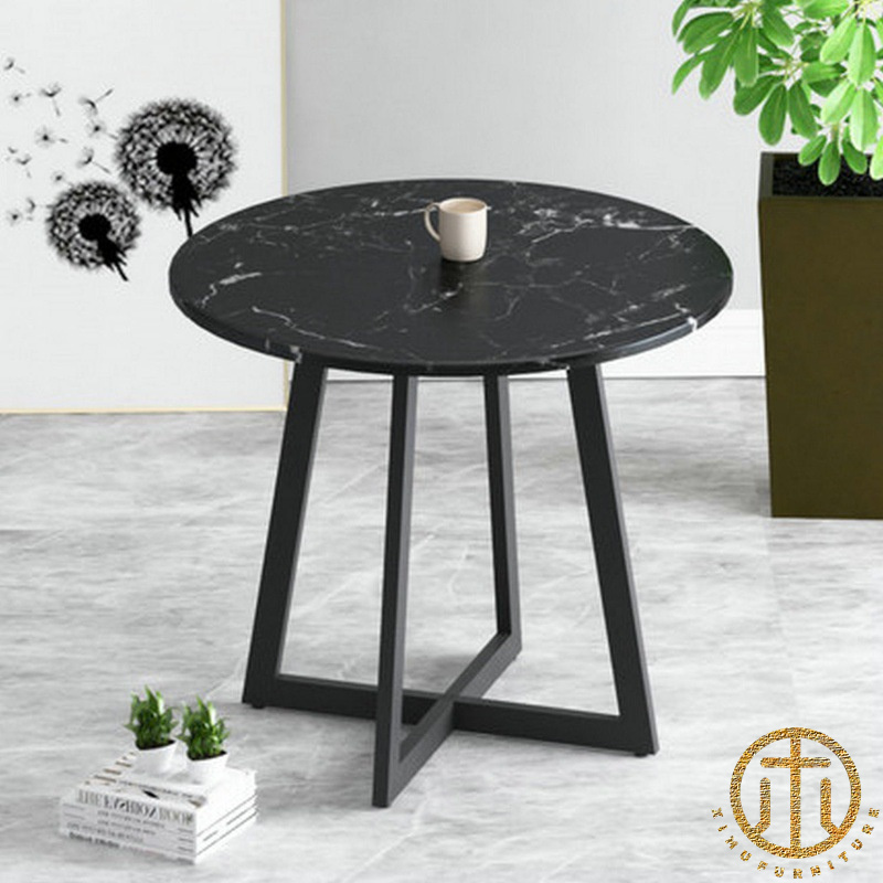 Small Apartment Simple Modern Home Round Coffee Table