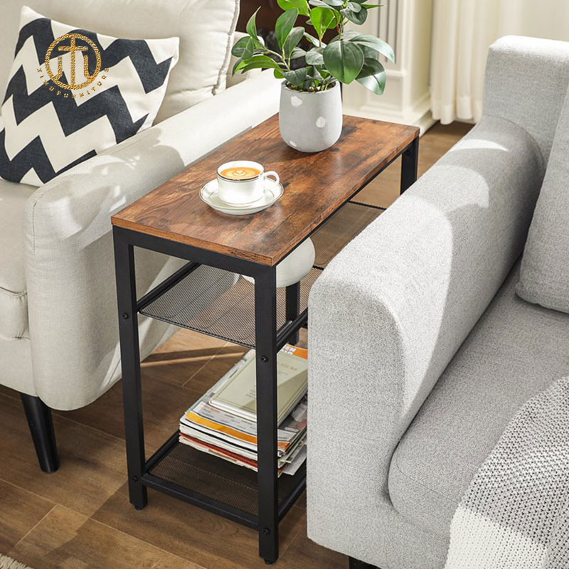 Chinese Walnut Solid And Practical Side Table