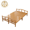 Chinese Simple Bedroom Furniture Folding Solid Beech Bed