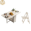 Modern Minimalist Living Room Multifunctional Folding Telescopic Dining Table