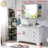 2023 New Simple Modern Oak Ceramic Bathroom Cabinet