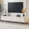 Living Room Light Luxury Painted Slate TV Cabinet