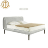 Italian Minimalist Freehand Space Fabric Bed For Bedroom