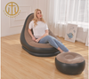 New Foldable And Inflatable Flocking Sofa Bed for Lazy People in Bedroom