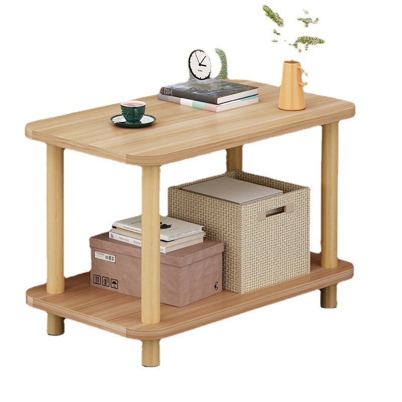 Simple Bedroom Furniture Home Solid Wood Side Table