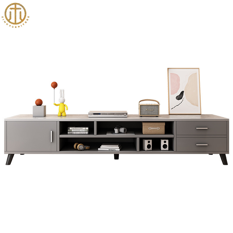 Small Apartment Simple Telescopic TV Cabinet For Living Room