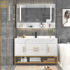 Light Luxury Slate Smart Mirror Bathroom Cabinet