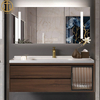 Modern New Chinese Oak Bathroom Cabinet