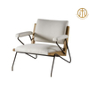 Italian Minimalist Bedroom Balcony Leisure Sofa Chair 