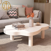 2022 Latest Chinese Minimalist Cloud-Shaped Solid Wood Small Side Table