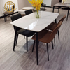 Modern Light Luxury Household Small-sized Slate Dining Table For Dining Room