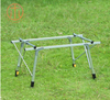 Outdoor Camping Leisure Dining Room Furniture Aluminum Alloy Portable Folding Egg Roll Table