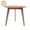 Nordic Solid Wood Leisure Negotiation Small Round Table for Living Room