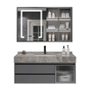 Modern slate White rectangular bathroom cabinet bathroom