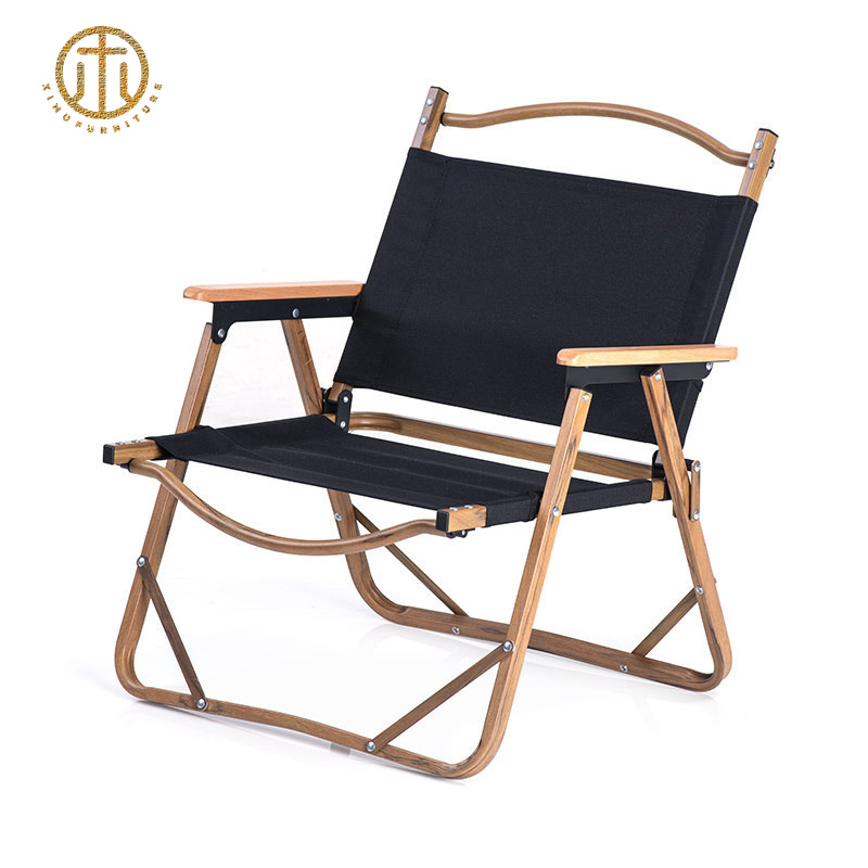 Aluminum Alloy Folding Back Chair for Outdoor Leisure Camping