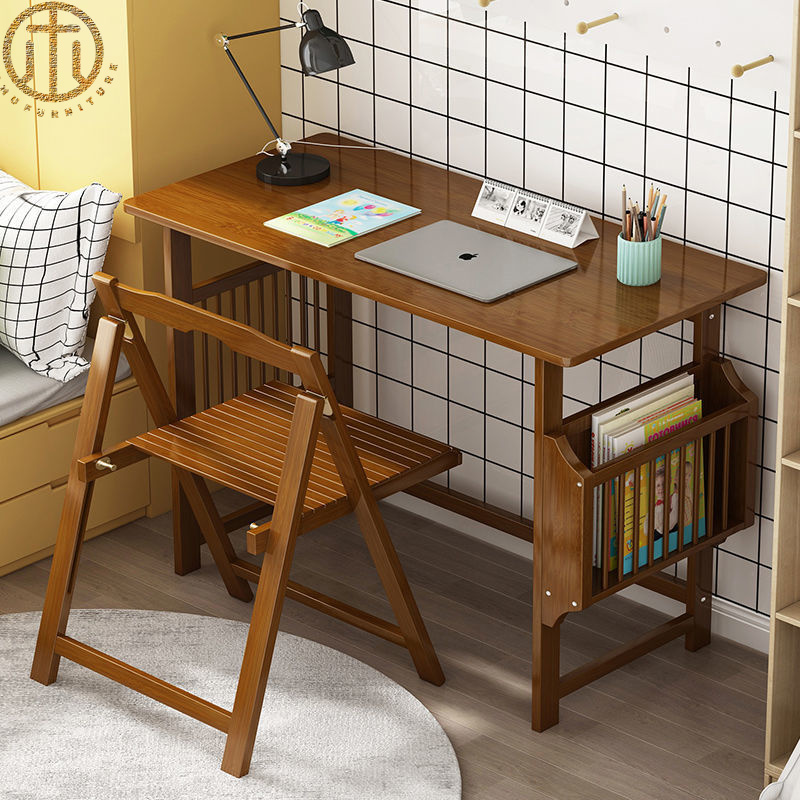 Modern Minimalist Bamboo Children's Study Table