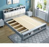 Nordic Modern Simple Fashion Solid Wood Bed For Bedroom