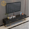 Nordic Modern Luxury MDF Floor TV Cabinet For Living Room