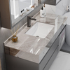 Modern slate White rectangular bathroom cabinet bathroom