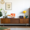 Japanese Retro Living Room Floor TV Cabinet 