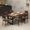 American Retro Casual Creative Dining Table For Living Room