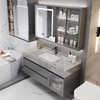 Modern slate White rectangular bathroom cabinet bathroom