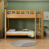 Modern Simple Same Width Bunk Bed Wooden Bed