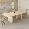 Nordic New Creative Fashion Solid Wood Multi-person Dining Table