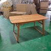 Nordic Modern Simple Ash Wood Dining Table For Dining Room