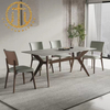 American Slate Gray Rectangular Dining Table Living Room