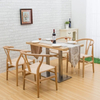 Nordic Personality Solid Wood Y-Shaped Chair, Beech Leisure Dining Chair