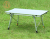 Outdoor Camping Leisure Dining Room Furniture Aluminum Alloy Portable Folding Egg Roll Table