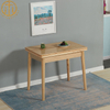 Modern Minimalist Solid Wood Telescopic Dining Table