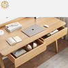 Simple Home Student Solid Wood Leg Study Desk