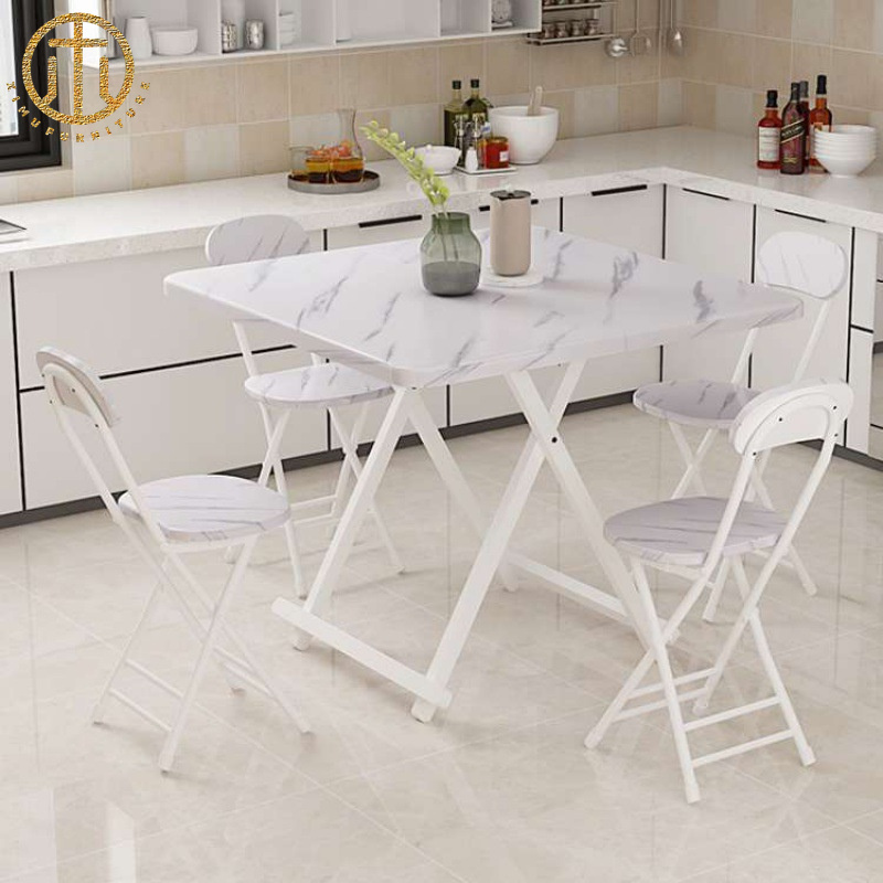 Modern Minimalist Portable Folding Small Dining Table