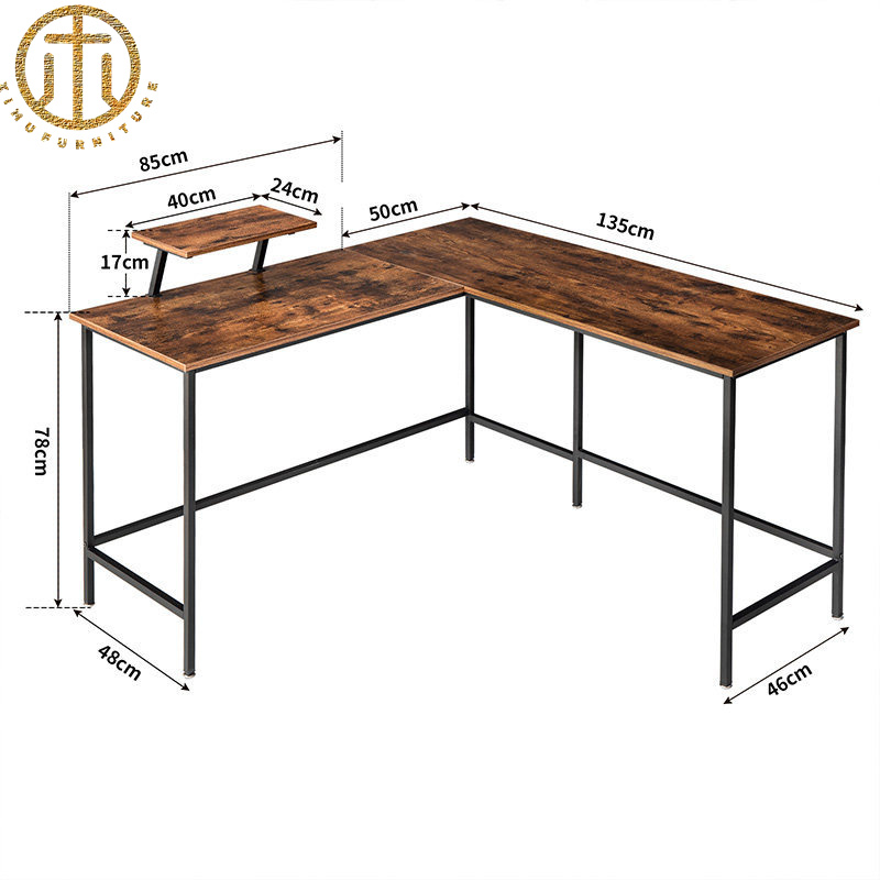 Simple Modern Retro Home Study Table For Living Room