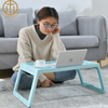 Modern Minimalist Folding Plastic Lazy Bed Table For Living Room